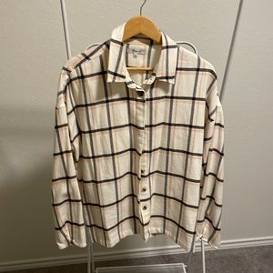 Madewell Bromley Northall Plaid Flannel Shirt